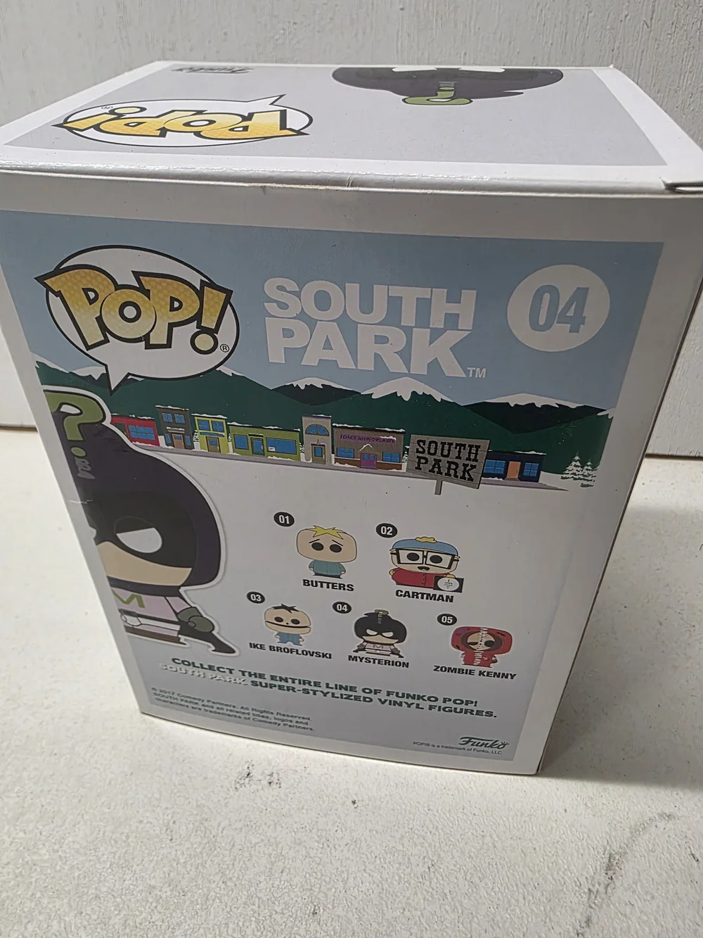 Funko Pop! South Park Mysterion #04 Vaulted 2017 Vinyl Figure w/ Box